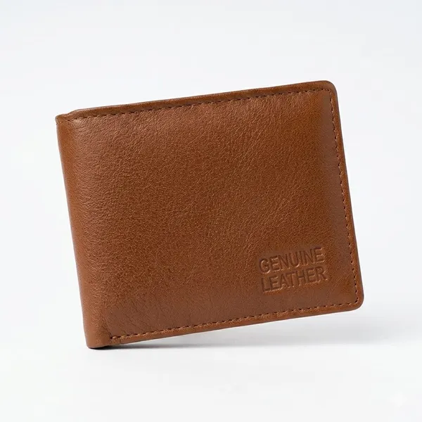 Tan_Genuine_Leather_Bifold_Wallet_For_Daily_Use