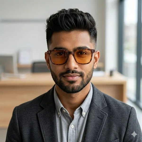 Brown_&_Orange_Acetate_Square_Sunglasses_For_Fashion_Wear
