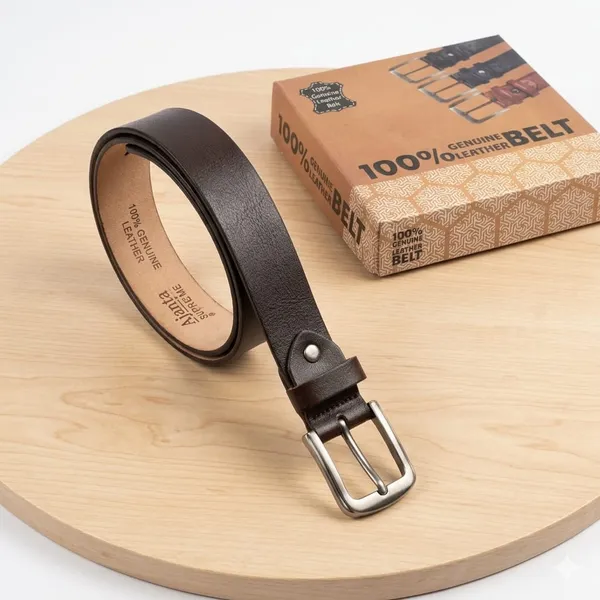Brown_Genuine_Leather_Belt_For_Formal_Casual_Wear