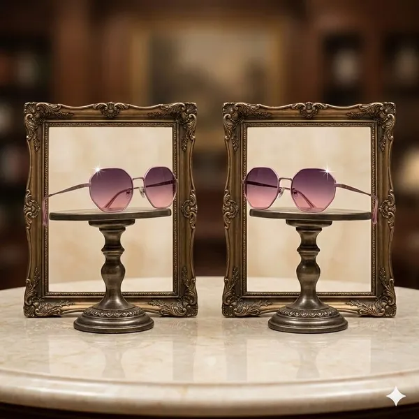 Purple_&_Silver_Metal_Sunglasses_For_Fashion_Wear