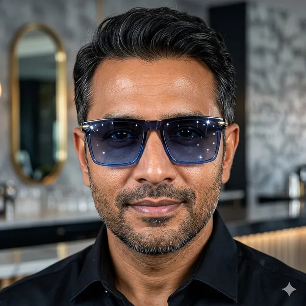 Black_&_Gold_Polycarbonate_Metal_Square_Sunglasses_For_Daily_Wear