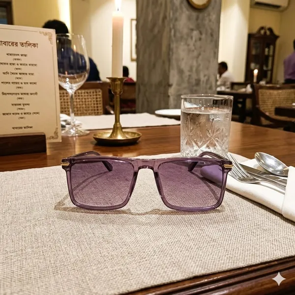 Purple_Acetate_Square_Sunglasses_For_Fashion_Wear