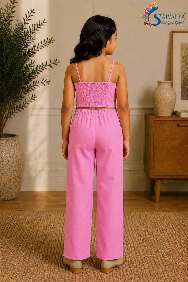 Pink_Cotton_Satin_3_Piece_Co_Ord_Set_(Jacket,_Crop_Top_And_Pants)_For_Girls