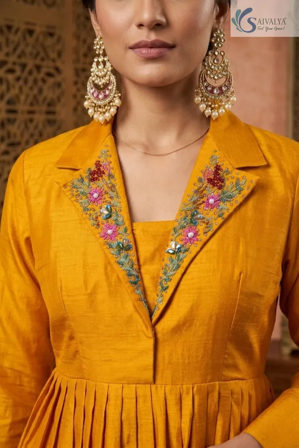 Aurelia_Mustard_Embroidered_Raw_Silk_Peplum_Co-ord_Set