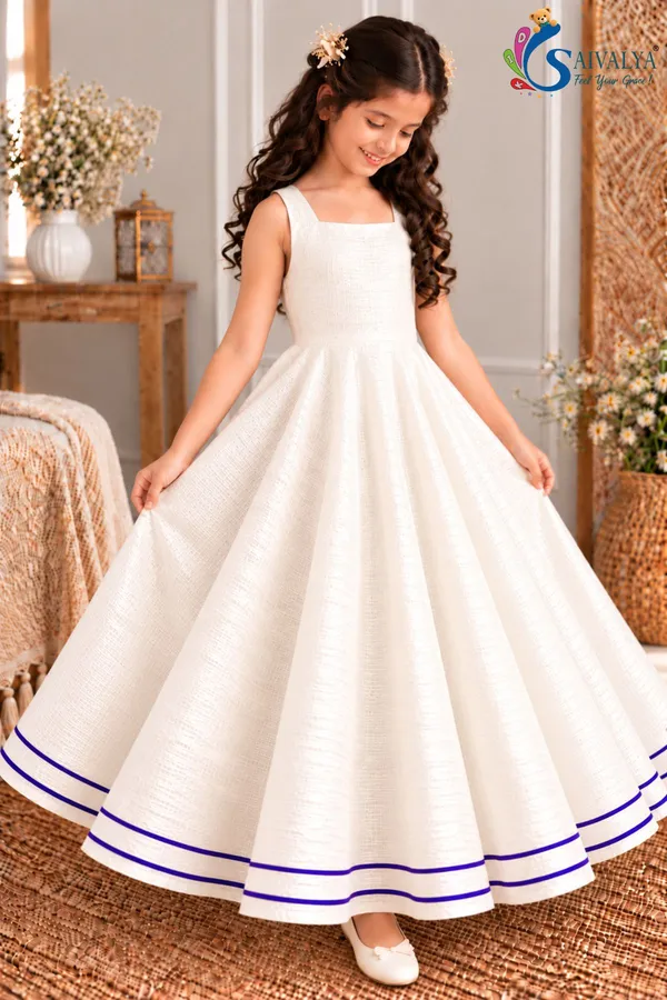 Girls_Off_White_Slub_Cotton_Full_Flared_Dress_with_Royal_Purple_Velvet_Koti_–_Festive_Ethnic_Wear