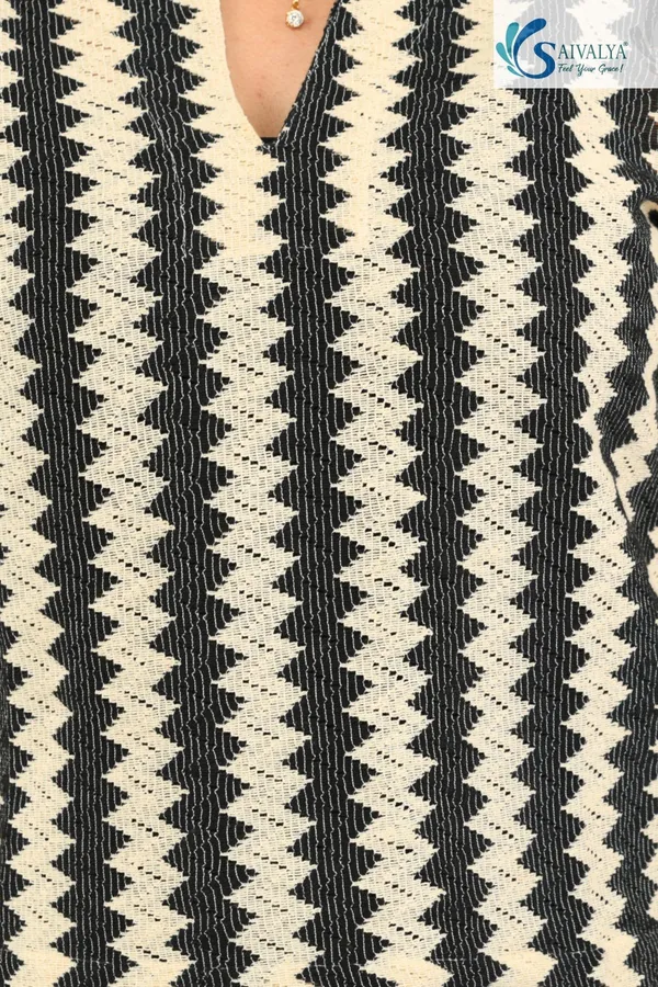Grey_and_White_Cotton_Weaving_Premium_Top_for_Women