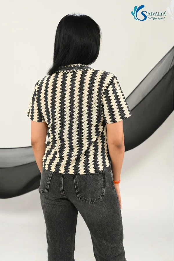 Grey_and_White_Cotton_Weaving_Premium_Top_for_Women