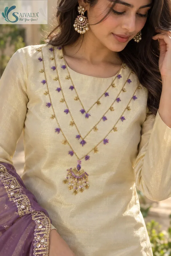 Ivory_Amethyst_Hand-Embellished_Chinon_Kurta_Set