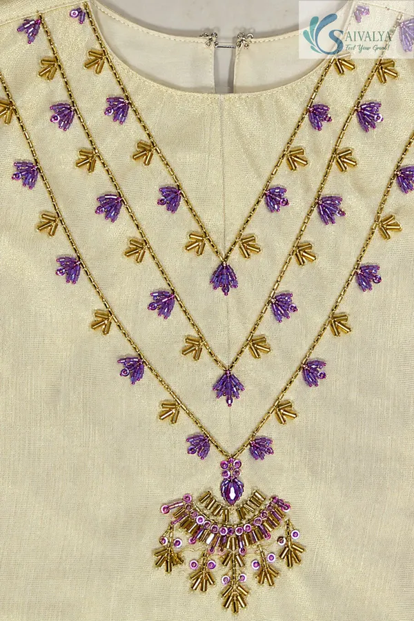 Ivory_Amethyst_Hand-Embellished_Chinon_Kurta_Set