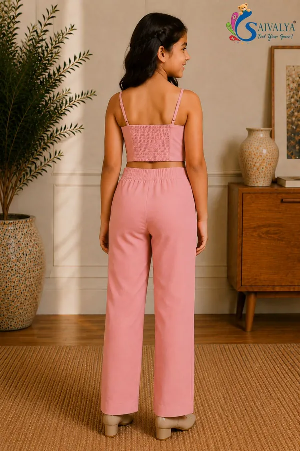 Dusty_Pink_Cotton_Satin_Co_Ord_Set_(Jacket,_Crop_Top_And_Pants)_For_Girls
