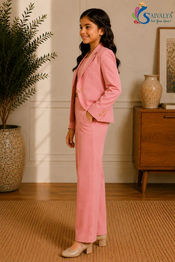 Dusty_Pink_Cotton_Satin_Co_Ord_Set_(Jacket,_Crop_Top_And_Pants)_For_Girls