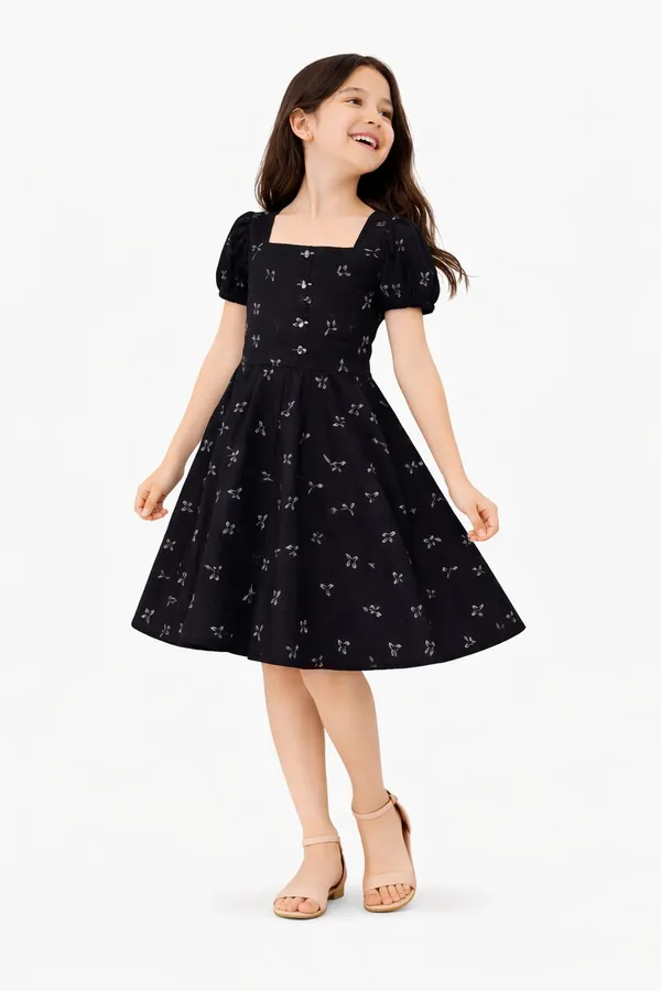 Black_Soft_Falling_Frock_For_Girls