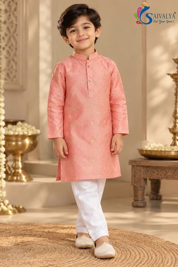 Traditional_Festive_Kurta_Set_-_Coral
