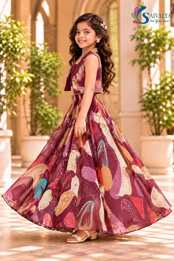 Wine_Extract_Blossom_3_Piece_Crop_Top,_Jacket_&_Flared_Skirt_Set_for_Girls