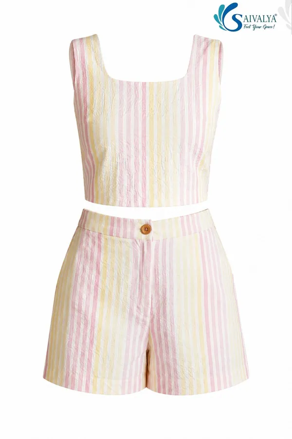 Yellow_and_Pink_Sporty_Dress_with_Cotton_Lining_for_Women