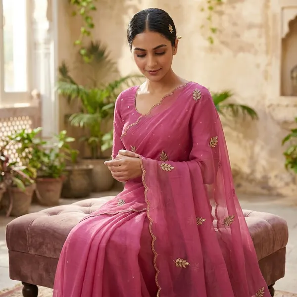 Rutexa_Fashion_Hand_Work_Pure_Chiffon_Light_Weight_Saree_Party_Wear