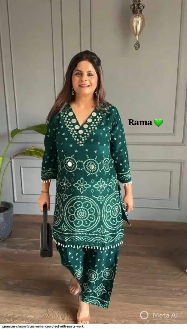 Rama_Beautiful_Heavy_quality_Power_loom_Crushef_Chinon_Silk_Fabric_designer_festive_wear_2pc_Cord-Sets_with_one_with_Crape_Lining