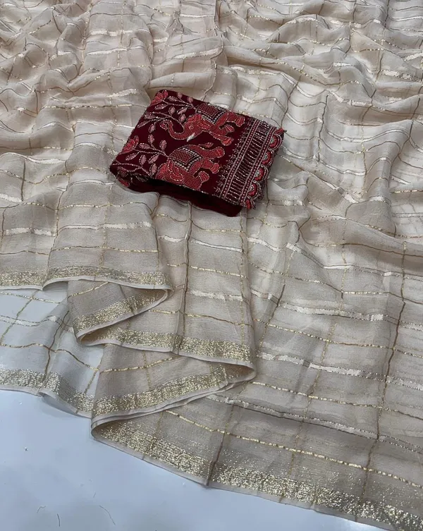 Rutexa_Fashion_Woven_Striped_Embroidered_Jamdani_Viscose_Rayon_Saree_With_Unstitched_Blouse_Cream