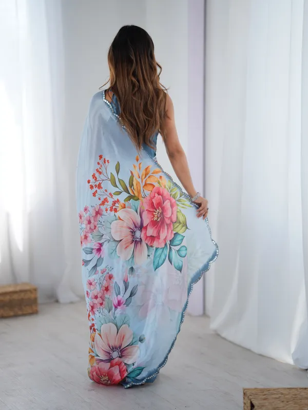 Aqua_Blue_And_Pink_Pure_Chinon_Digital_Print_Saree_With_Mirror_Work_Scallop_Border_For_Women