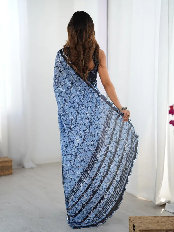 Sky_Blue_Pure_Chinon_Digital_Print_Saree_With_Mirror_Work_Scallop_Border_For_Women