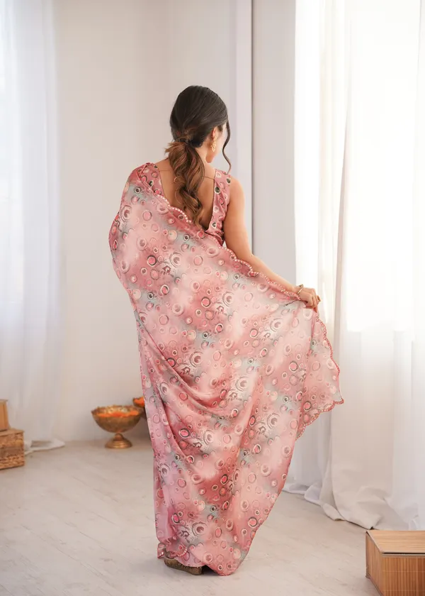 Pink_Pure_Chinon_Digital_Print_Saree_With_Mirror_Work_Scallop_Border_For_Women