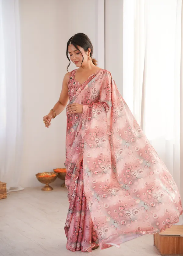 Pink_Pure_Chinon_Digital_Print_Saree_With_Mirror_Work_Scallop_Border_For_Women