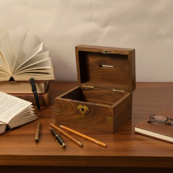 Handcrafted_Wooden_Keepsake_Box_With_Brass_Lock