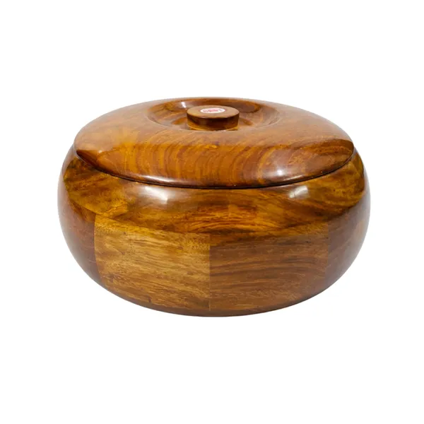 Handcrafted_Wooden_Bowl_With_Lid_Natural_Teak_Wood_Storage_Container