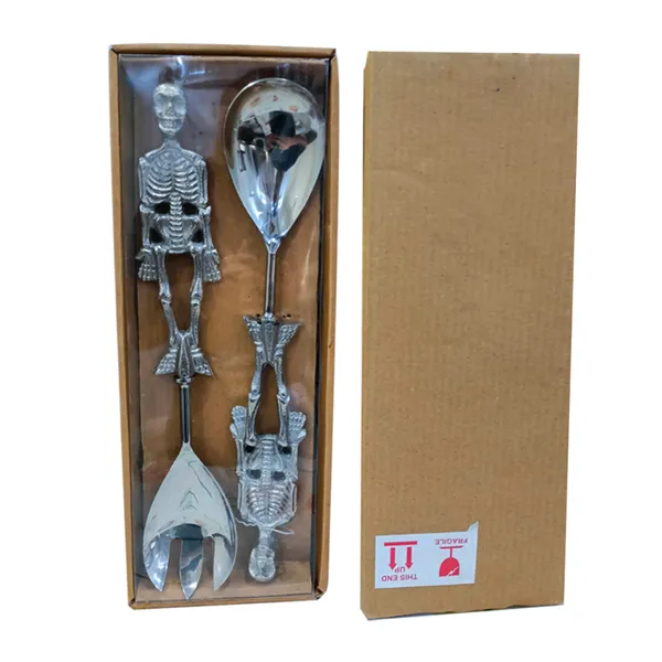 Skeleton_Serving_Spoon_Set_Of_Gothic_Tableware_Set_Of_2