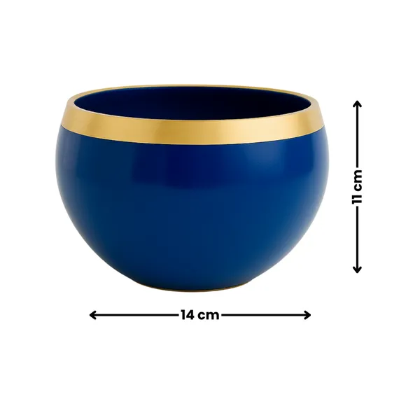 Blue_And_Gold_Decorative_Flower_Vase_With_Stand