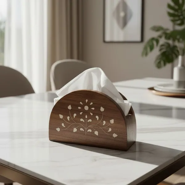 Handcrafted_Wooden_Tissue_Holder_With_Brass_Inlay_Floral_Design