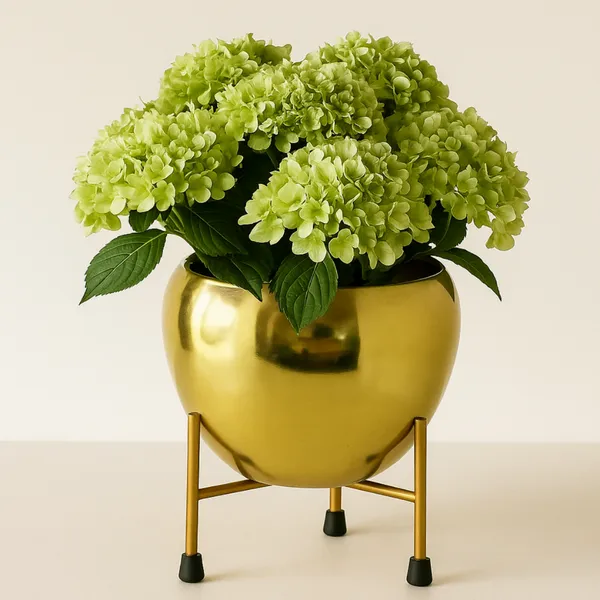 Gold_Metallic_Round_Planter_Pot_For_Home_Decor