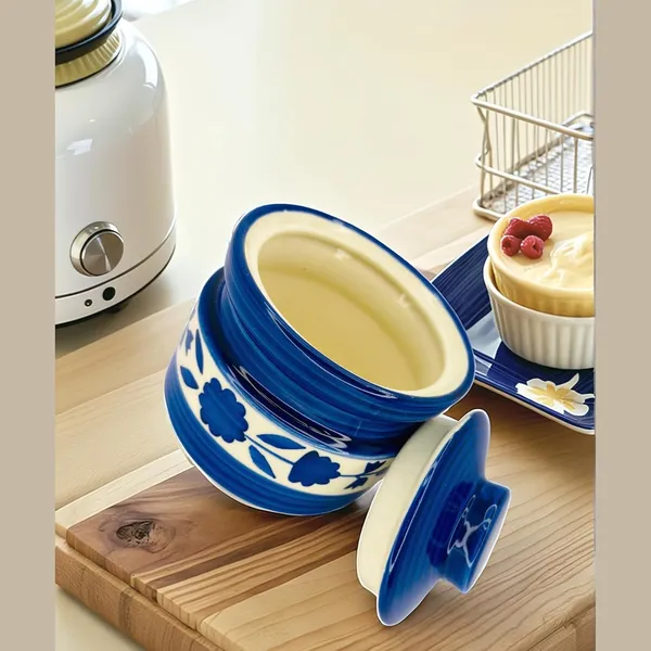 Ceramic_Pickle_Jars_With_Lids_Multipurpose_Barni_For_Chutney_Pickle_Jar_Storage_Container_Dining_Table_Container_Barni_Jar_With_Lid_Ceramic_Storage_Jar_Container_Blue_White