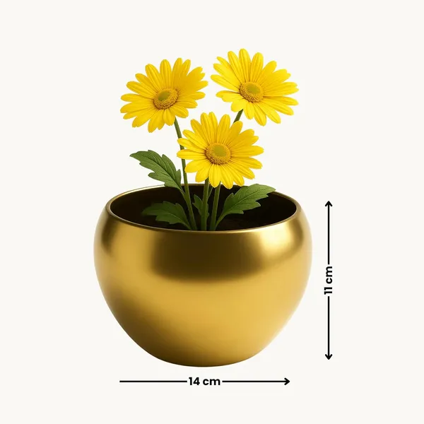 Metal_Planter_Pot_For_Indoor_Plants_Round_Decorative_Flower_Pot_Rust_Resistant_Modern_Plant_Holder_For_Home_Balcony_Office_Golden