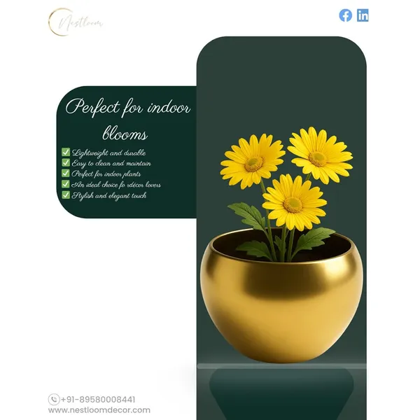 Metal_Planter_Pot_For_Indoor_Plants_Round_Decorative_Flower_Pot_Rust_Resistant_Modern_Plant_Holder_For_Home_Balcony_Office_Golden