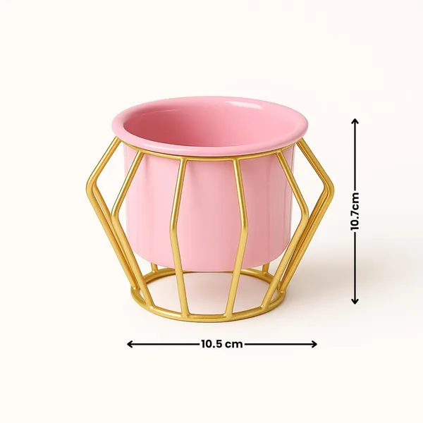 Metal_Golden_Planter_With_Stand_Flower_Pot_For_Indoor_Outdoor_Plants_Flower_Vase_Planter_Pot_Metallic_Gold_Metal_Stand_With_Planters_Pink_Cube_Stand