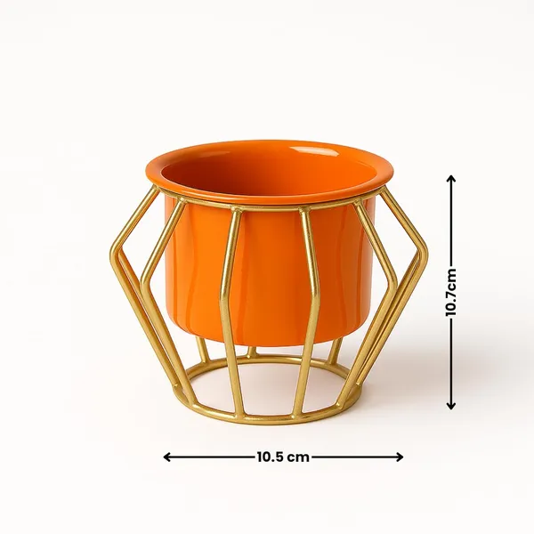 Metal_Golden_Planter_With_Stand_Flower_Pot_For_Indoor_Outdoor_Plants_Flower_Vase_Planter_Pot_Metallic_Gold_Metal_Stand_With_Planters_Orange_Cube_Stand