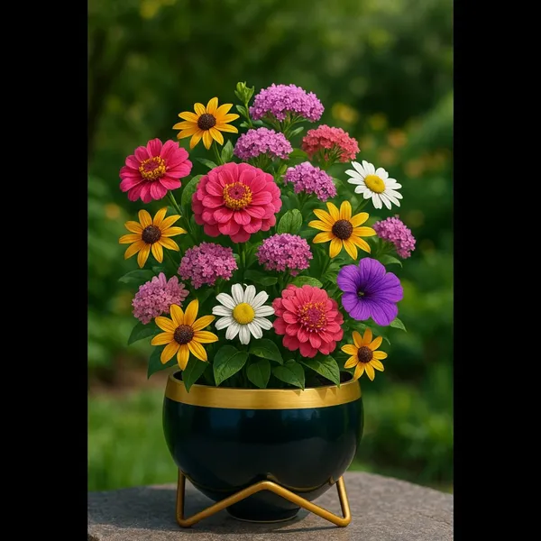 Flower_Vase_Planter_Pot_Round_Shape_Metal_Planters_For_Home_Decor_Small_Planters_For_Wedding_Dinner_Table_Party_Living_Room_Office_Bedroom_Decorative_Gift_Black