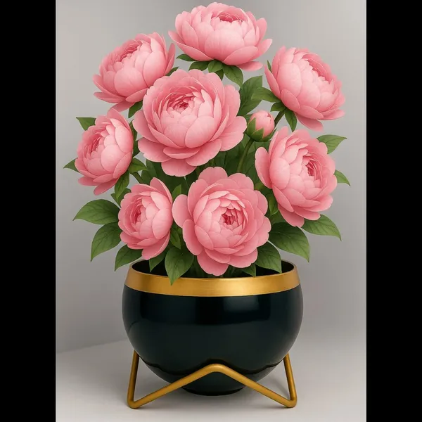 Flower_Vase_Planter_Pot_Round_Shape_Metal_Planters_For_Home_Decor_Small_Planters_For_Wedding_Dinner_Table_Party_Living_Room_Office_Bedroom_Decorative_Gift_Black