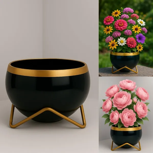 Flower_Vase_Planter_Pot_Round_Shape_Metal_Planters_For_Home_Decor_Small_Planters_For_Wedding_Dinner_Table_Party_Living_Room_Office_Bedroom_Decorative_Gift_Black