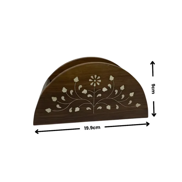 Handcrafted_Wooden_Tissue_Holder_With_Brass_Inlay_Floral_Design
