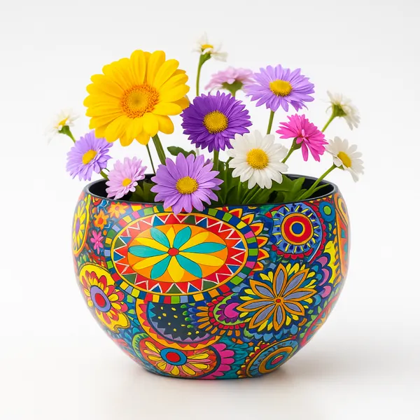 Hand_Painted_Colorful_Floral_Mandala_Design_Metal_Pot_Planter_with_Stand
