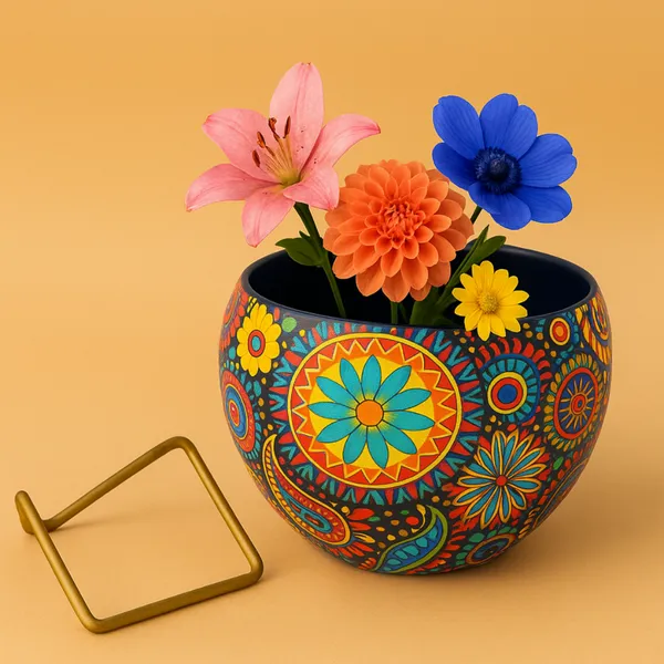 Hand_Painted_Colorful_Floral_Mandala_Design_Metal_Pot_Planter_with_Stand