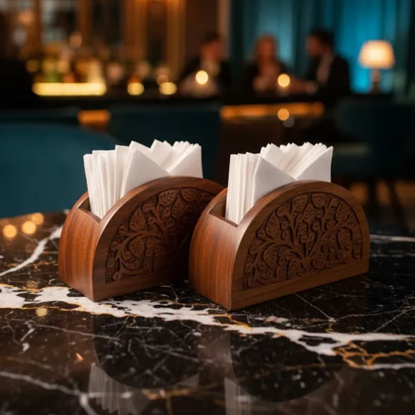 Wooden_Napkin_Holder_Set_With_Floral_Carving_Brown_Set_Of_2