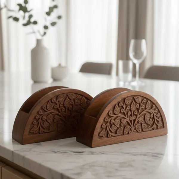 Handcrafted_Wooden_Napkin_Holder_With_Floral_Carving_Set_Of_2