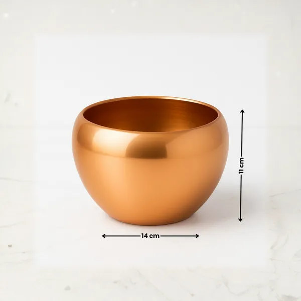 Copper_Finish_Metal_Bowl_Planter_with_Stand