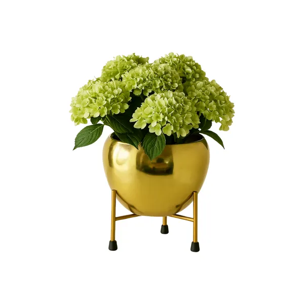Gold_Metallic_Round_Planter_Pot_For_Home_Decor