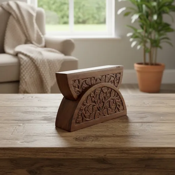 Handcrafted_Wooden_Napkin_Holder_with_Floral_Carving_-_Set_of_2