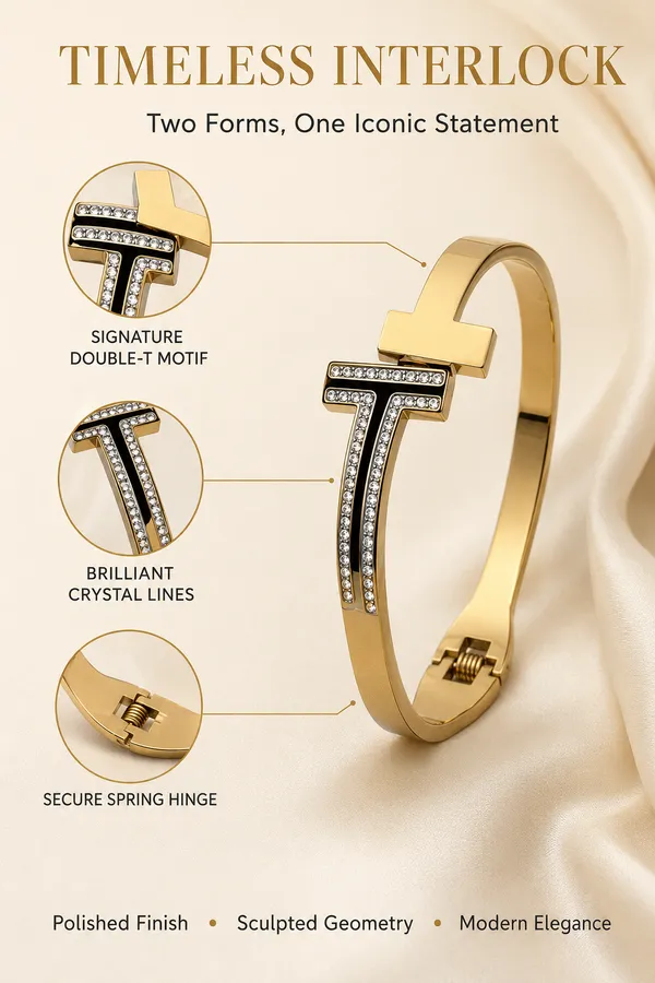 Gold_Stainless_Steel_Bangle_Bracelet_For_Women