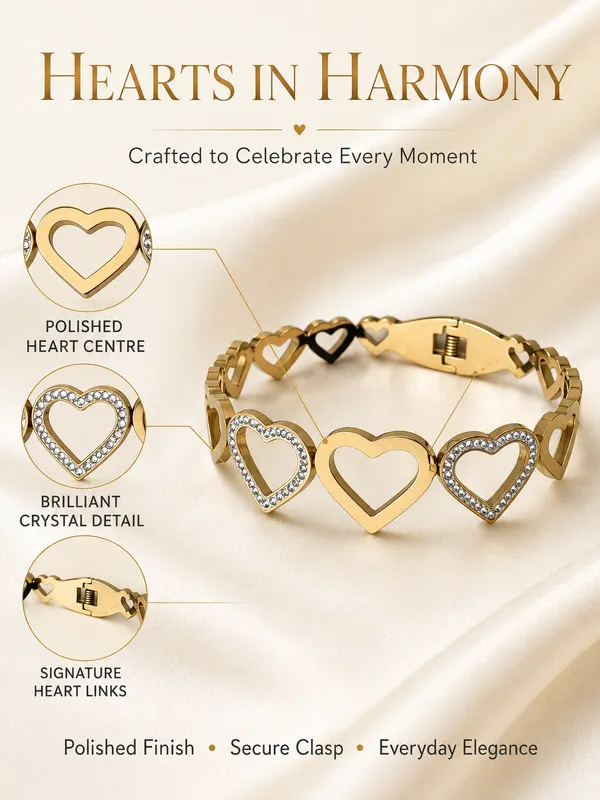 Gold_Stainless_Steel_Link_Bracelet_For_Women